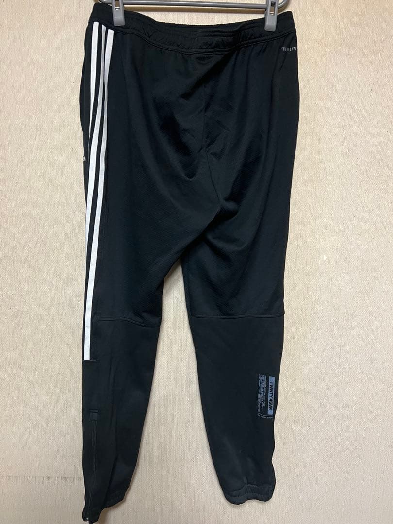 adidas アディダス　ジャージセットアップ　ブラック　オリーブ