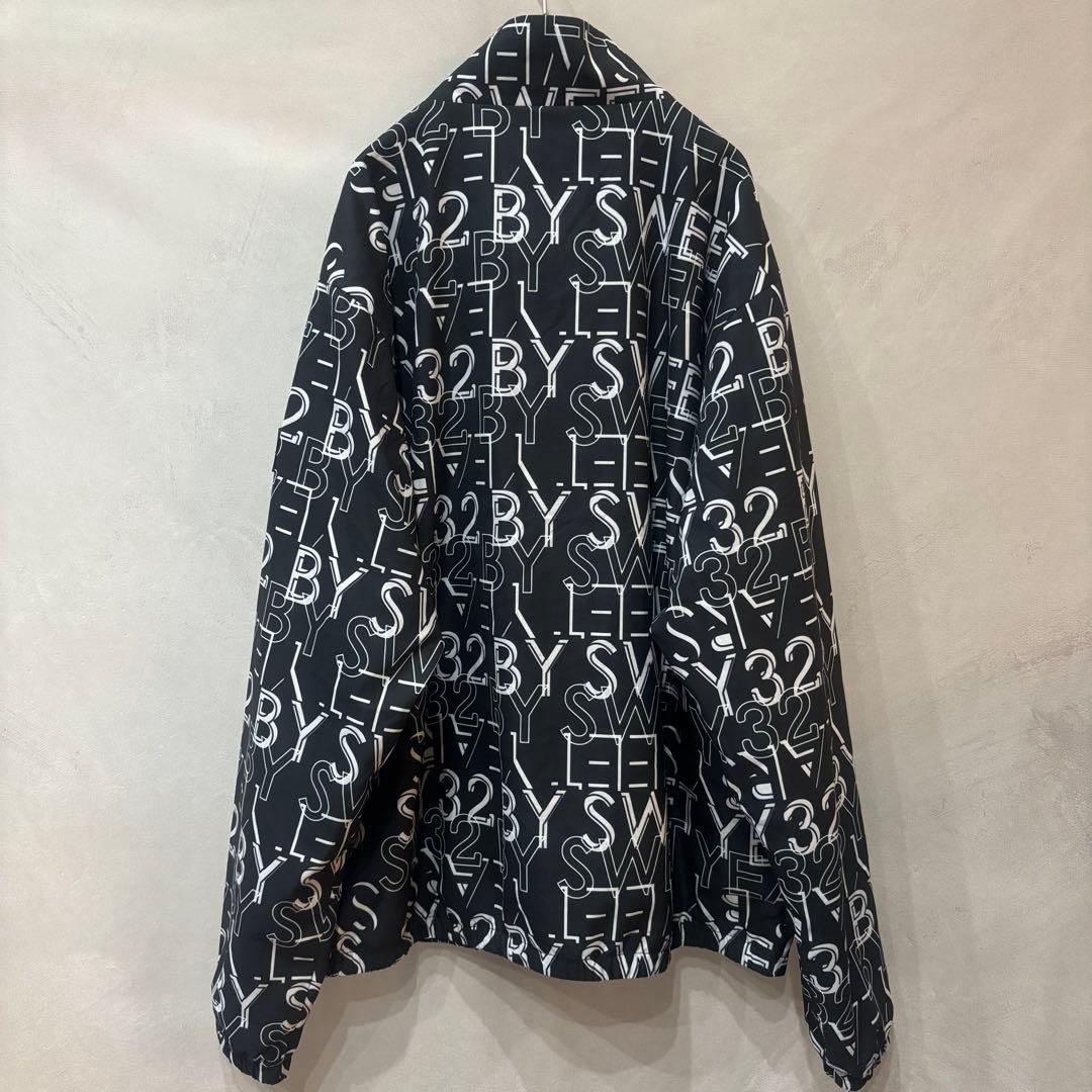 SY32bySWEETYEARS グラフィック ロゴ ジップスタンド ジャケット