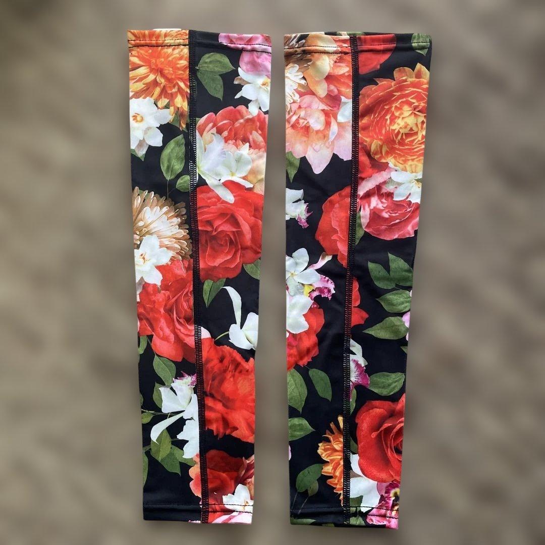 希少 NIKE ELITE UV SLEEVS 2本セット 花柄　フローラル