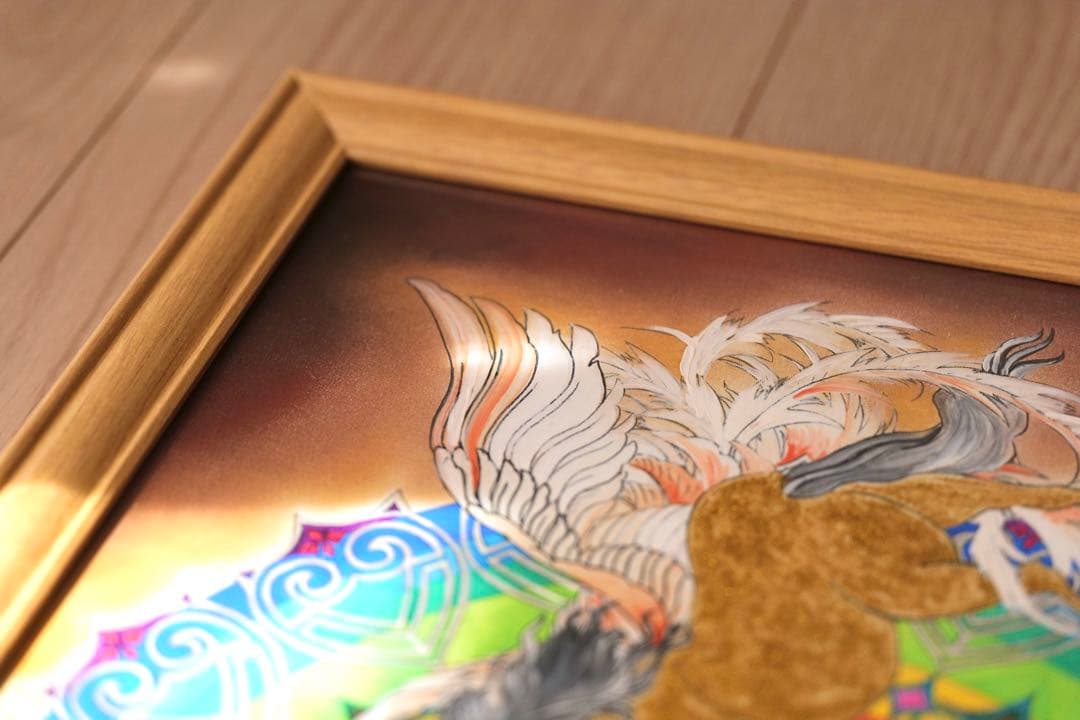 【風水画】命〜神馬とマントラ〜