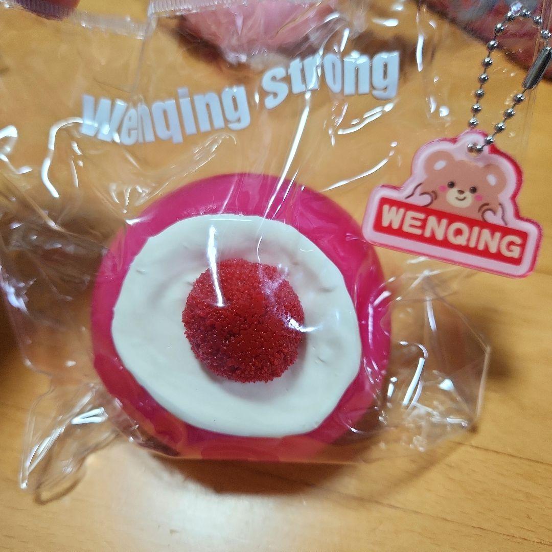 Wenqing Strong 文清　スクイーズ　フルーツ大福　3個セット