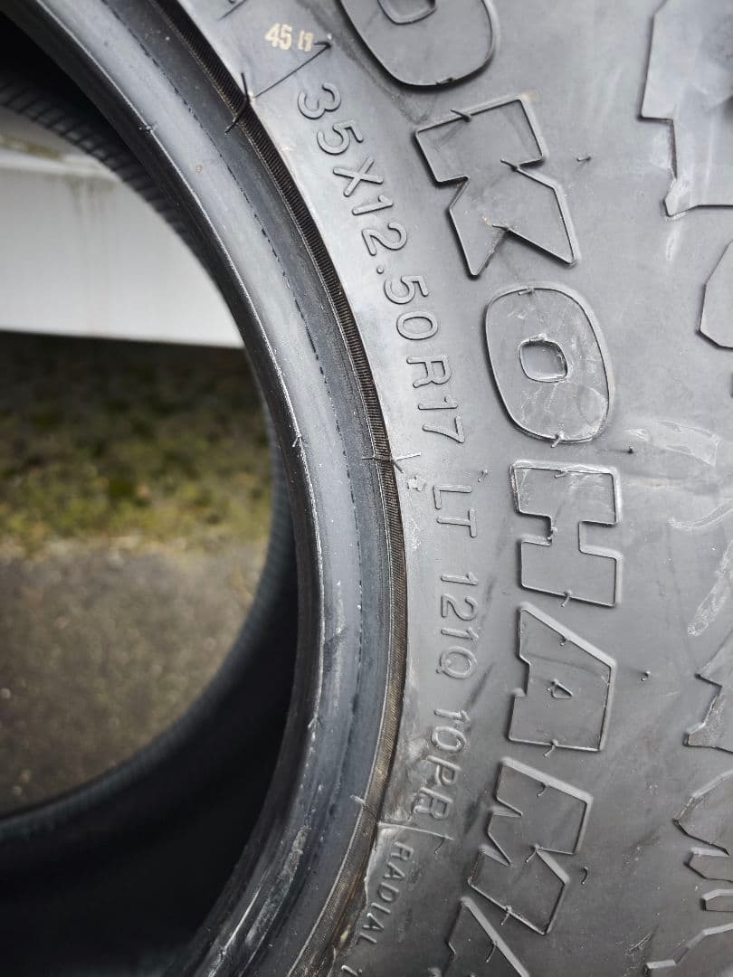GEOLANDAR　X-MT 35/12.50R17 未使用　1本