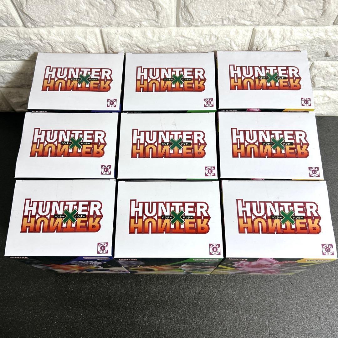HUNTER×HUNTER フィギュア G.I.編　ゴン　キルア　ヒソカ 9個