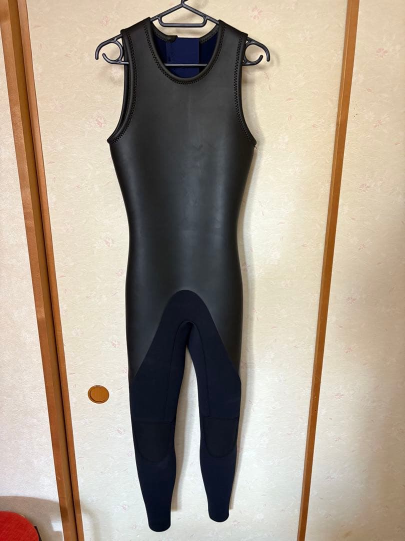 ウェットスーツ　5mmロングジョン　Mサイズ