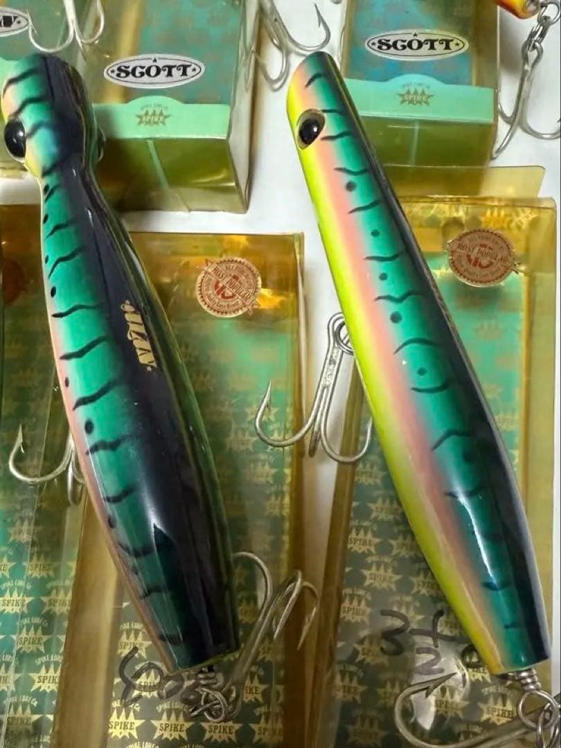 ポッパー等13本セット スパイクルアー　未使用まとめ売り