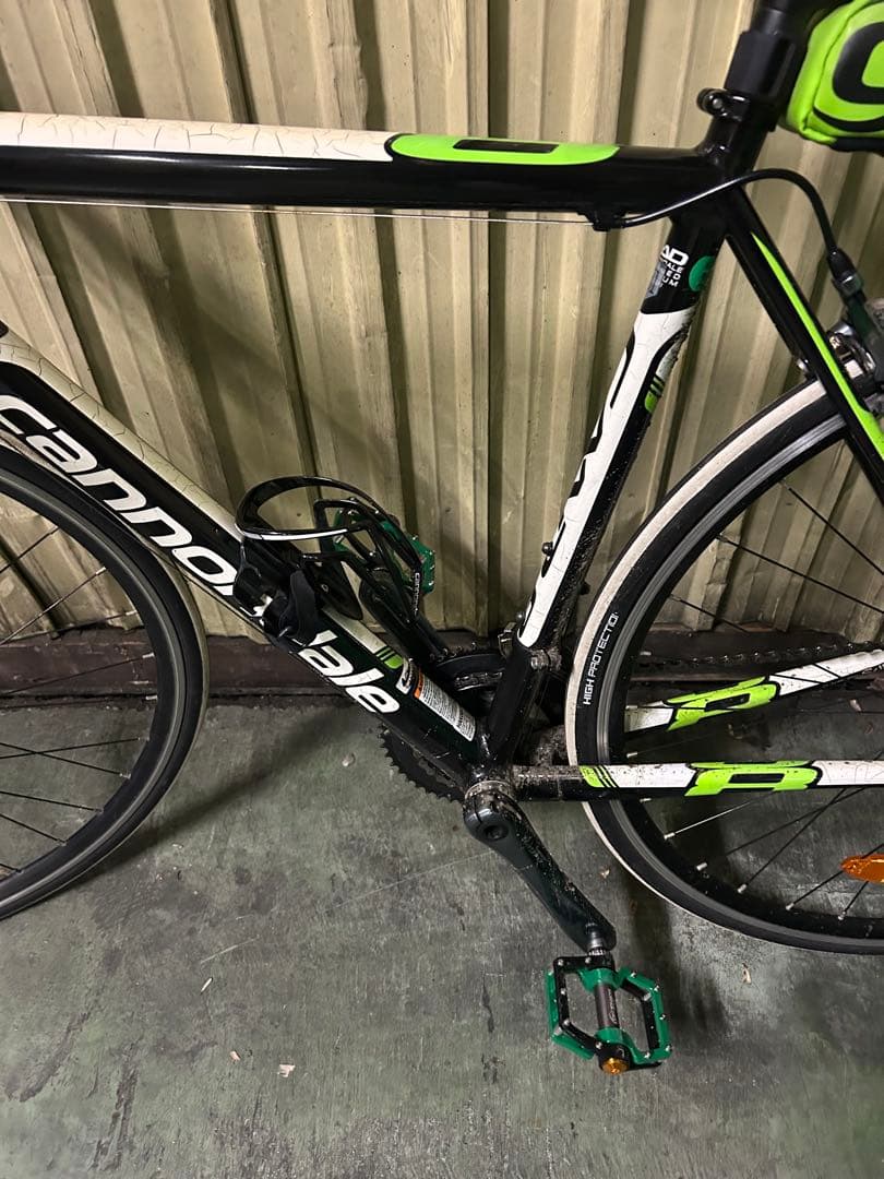 札幌直接のみ　ロードバイク　Cannondale キャノンデール　グリーン