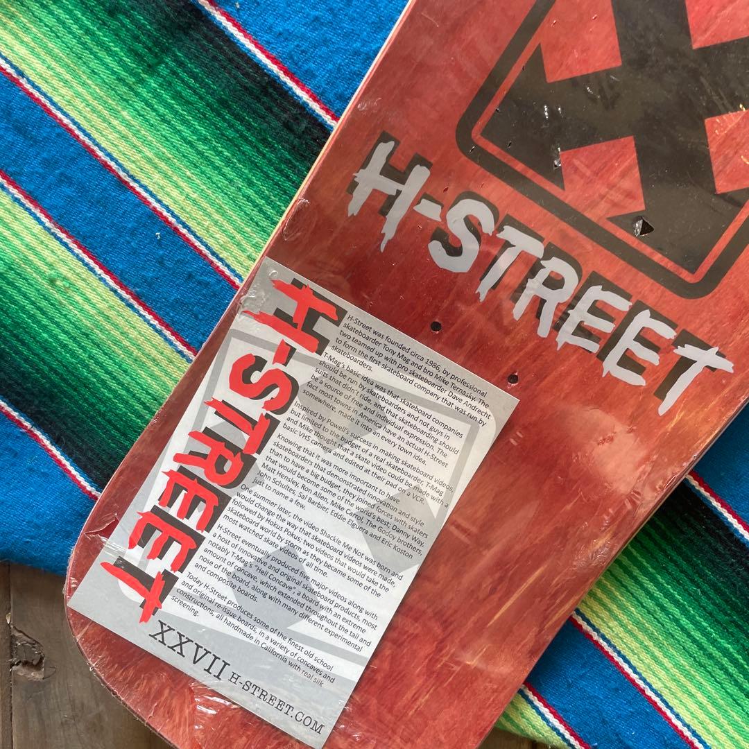 H-STREET 30周年記念スケボーデッキ9×32.75インチ定価16,500
