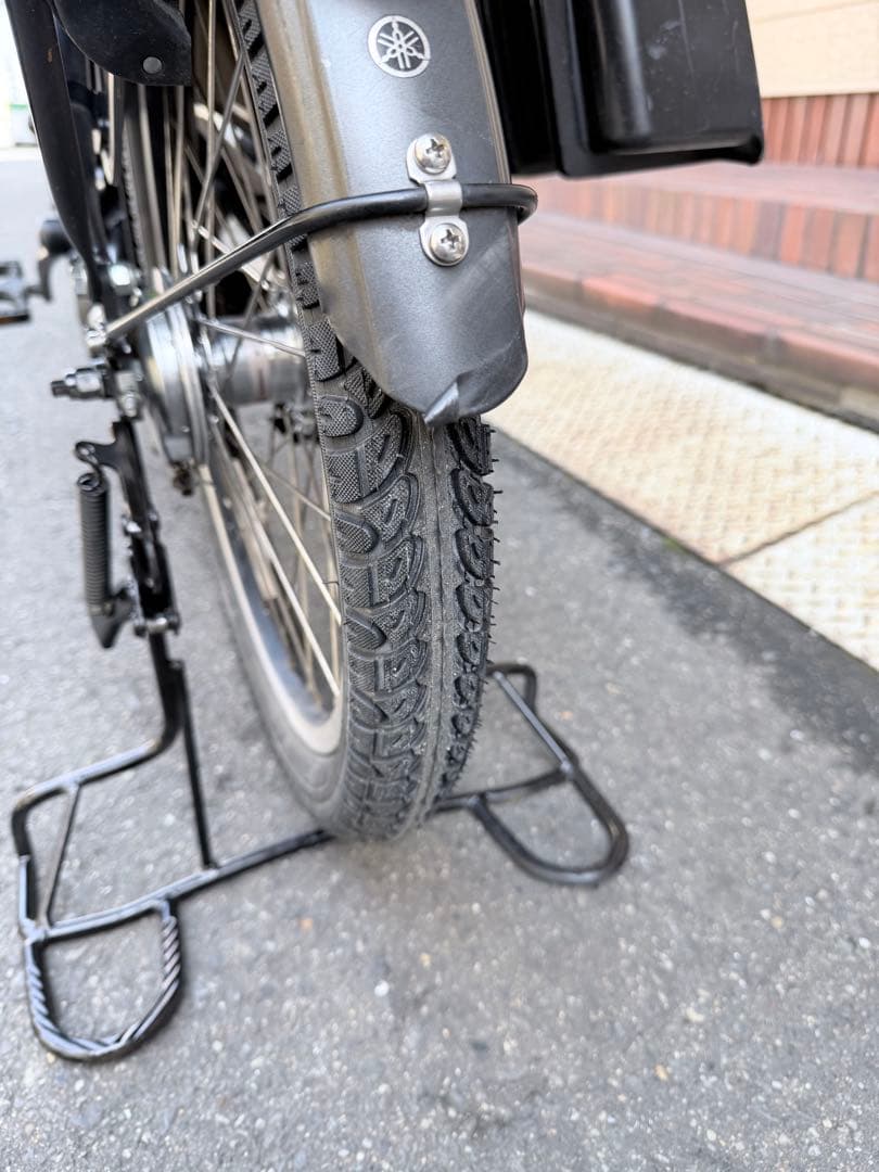子供乗せ　3人　ヤマハ　電動アシスト自転車 チャイルドシート付き ブラック