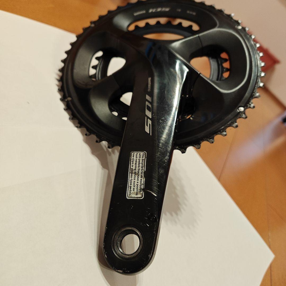 【fukufuku】105 FC-R7000 50/34T 172.5