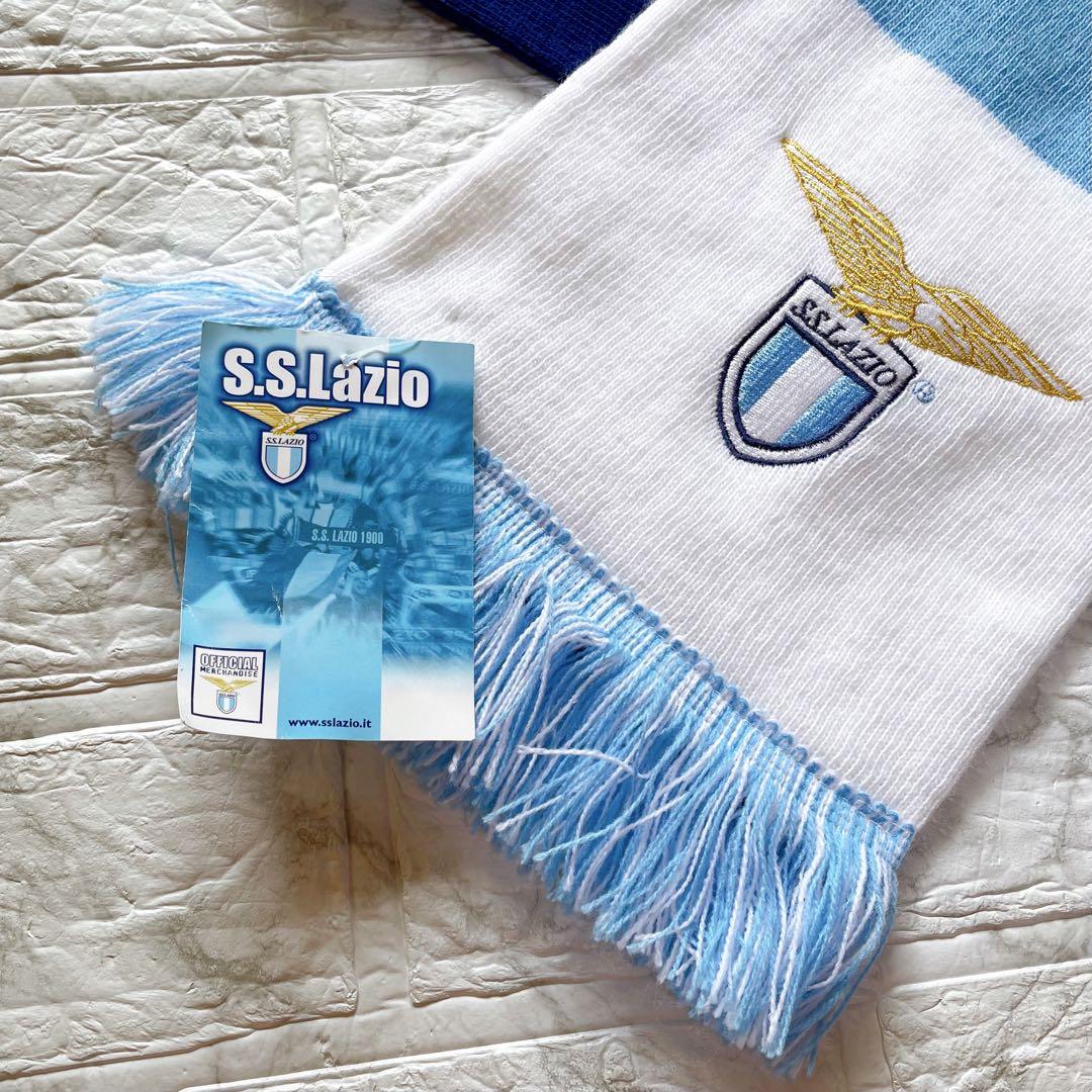 送料込み S.S.Lazio SSラツィオ マフラー 公式応援グッズ サッカー