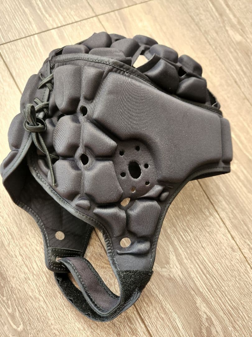 慶應義塾　ラグビー部　Under Armour製　ヘッドキャップ
