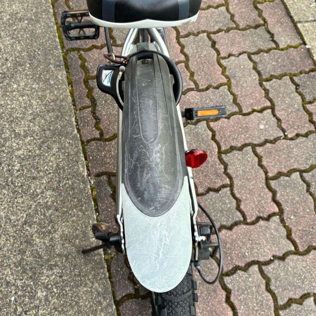 【大阪直接引き取り】◆ジュニア自転車 あさひ DRIDE シルバー◆24インチ