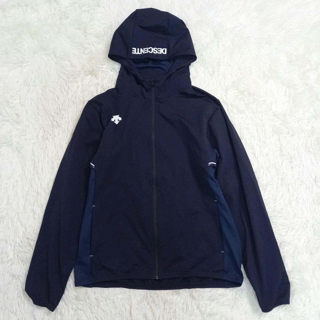 DESCENTE デサント ジャージ 上下セット スポーツウェア ネイビー L