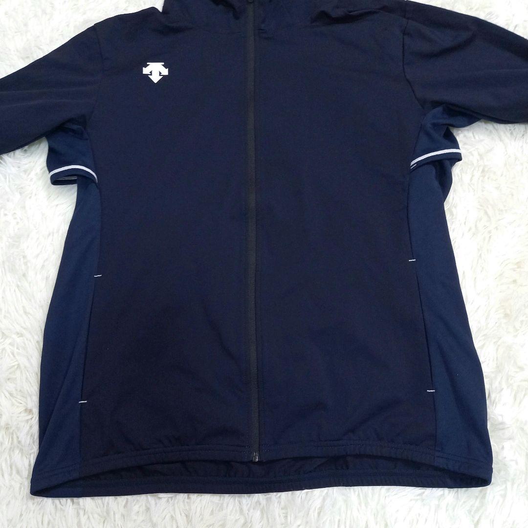 DESCENTE デサント ジャージ 上下セット スポーツウェア ネイビー L