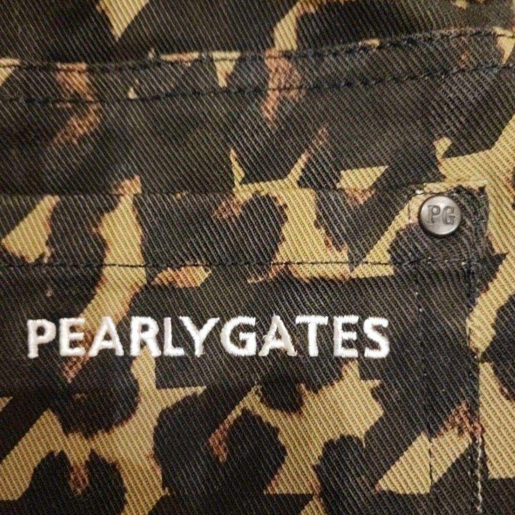 PEARLY GATES 迷彩柄 レディースパンツ サイズ1