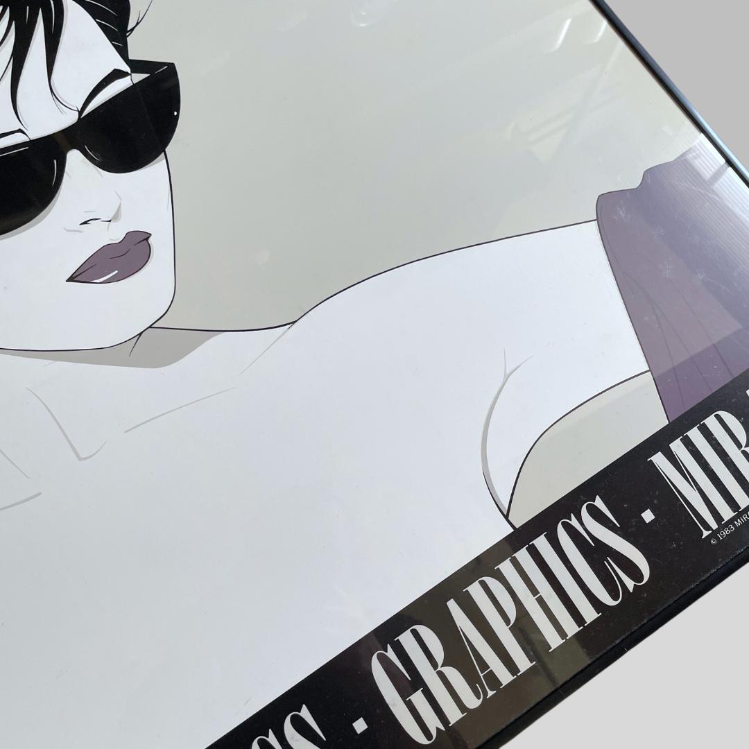 80s【パトリック・ナゲル】Mirage Editions ヴィンテージポスター