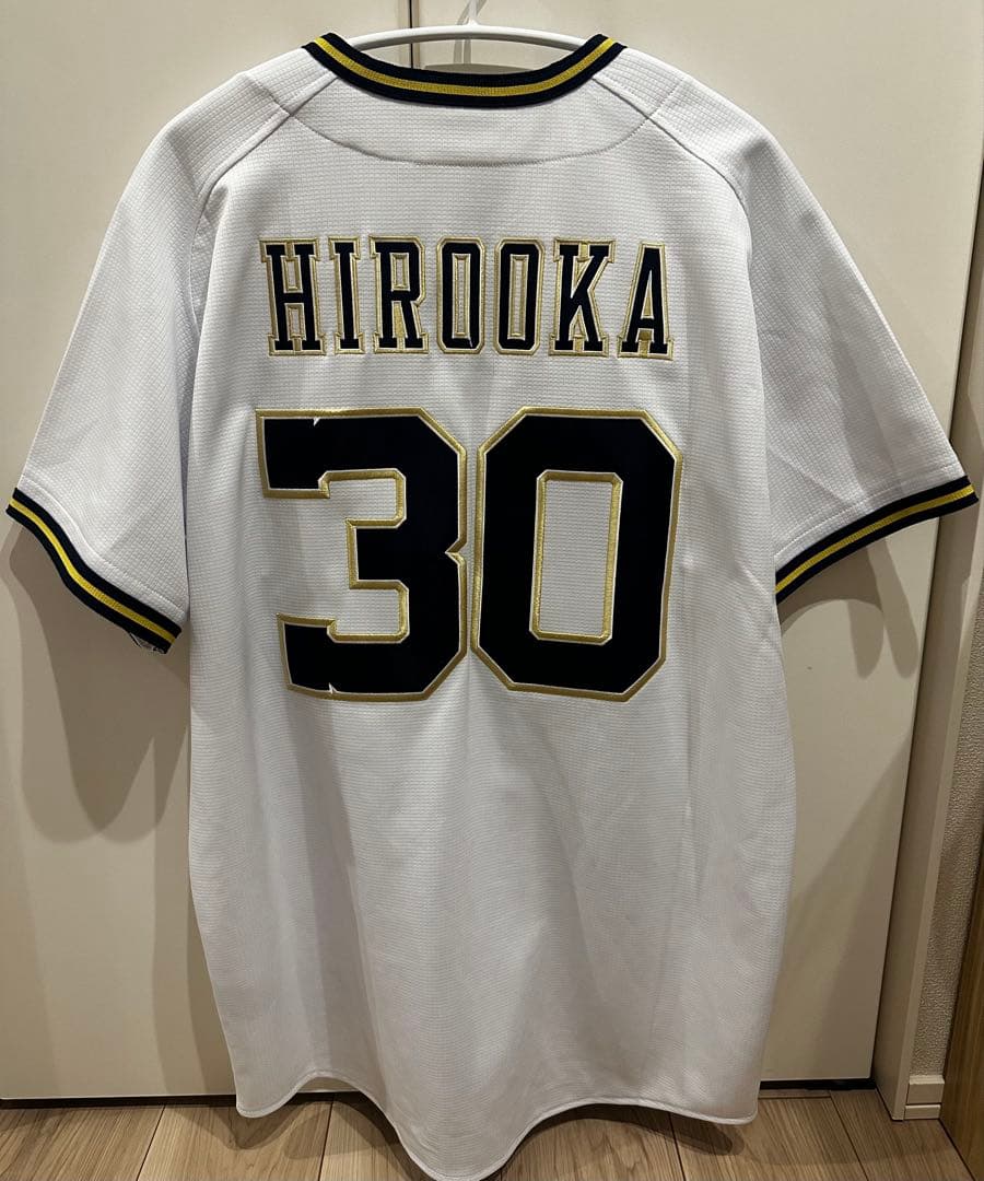 オリックスバファローズ　廣岡大志　ユニフォーム　Lサイズ