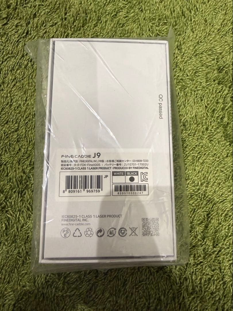 FINE CADDIE J9 ゴルフ用距離計 黒