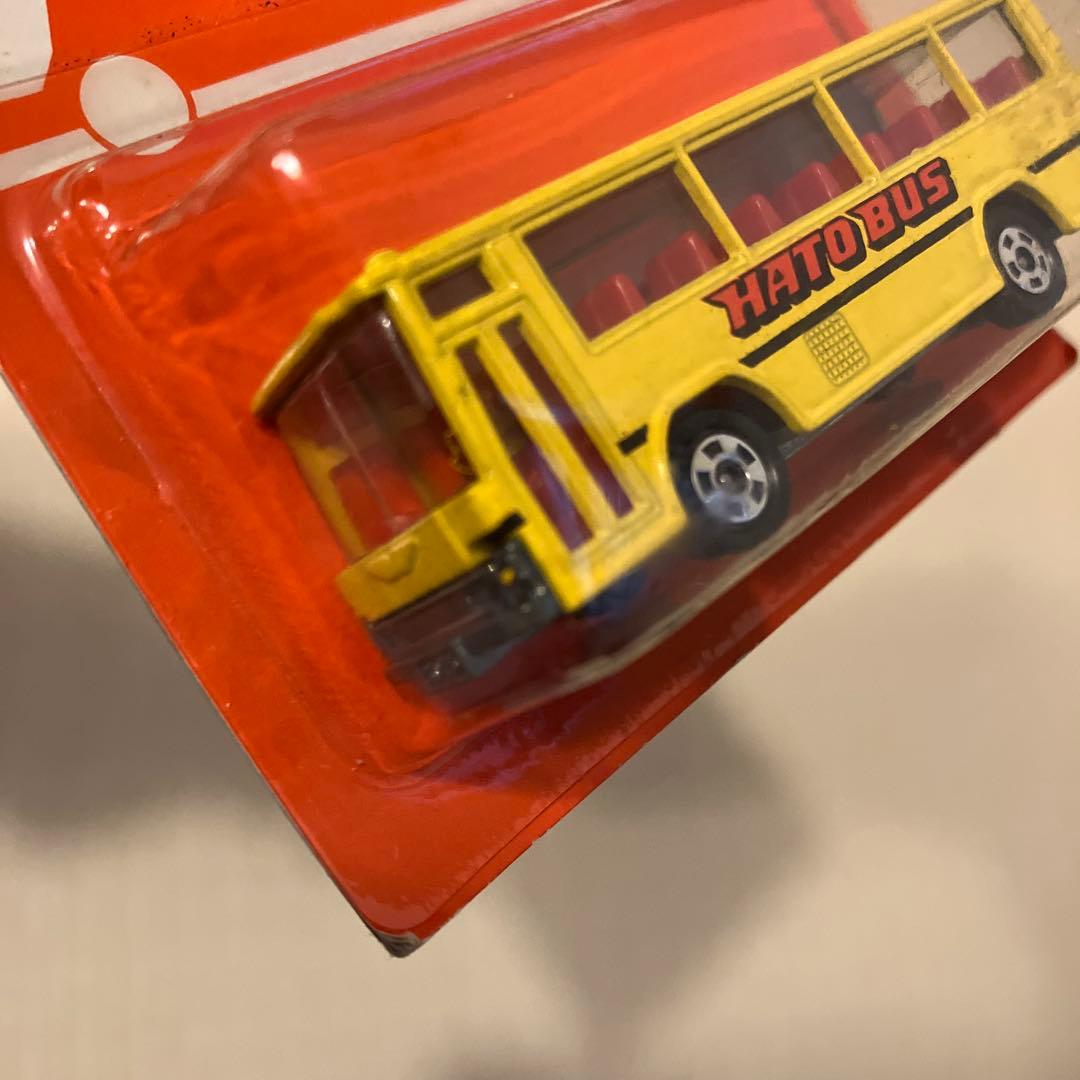 トミカ HATO BUS イエロー ミニカー　80s はとばす　日野