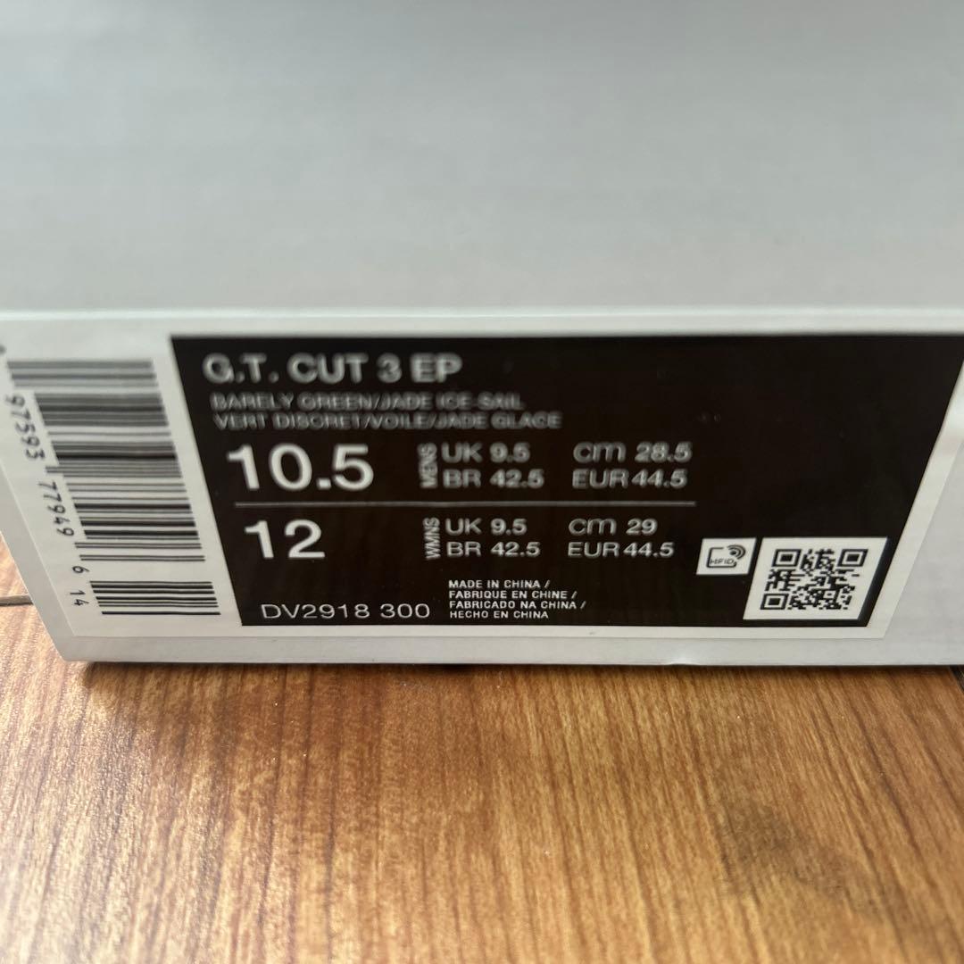 日本未発売　AIR ZOOM GT CUT3