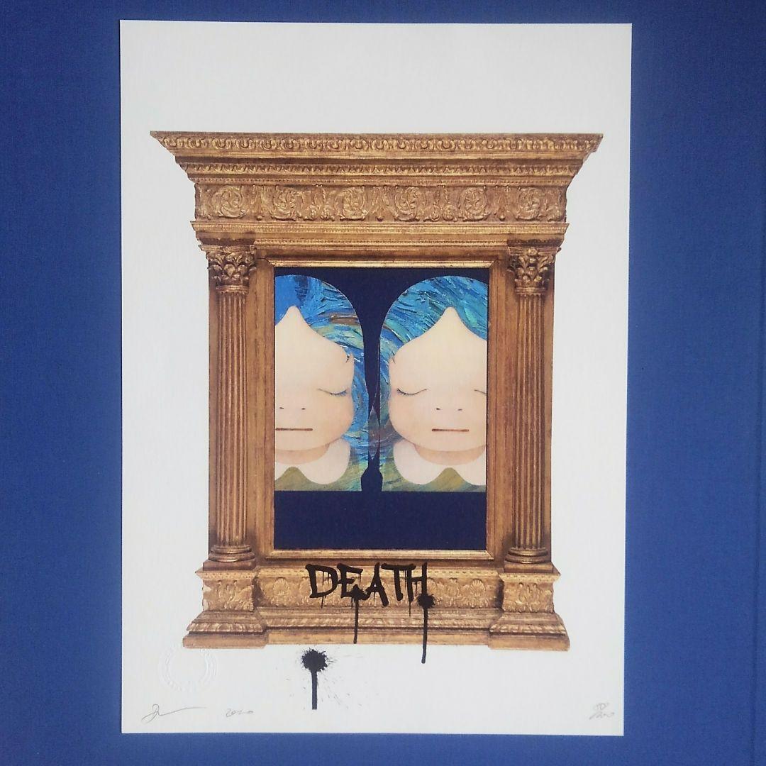 Death Nyc　奈良美智　アートポスター　未使用　版画　絵画