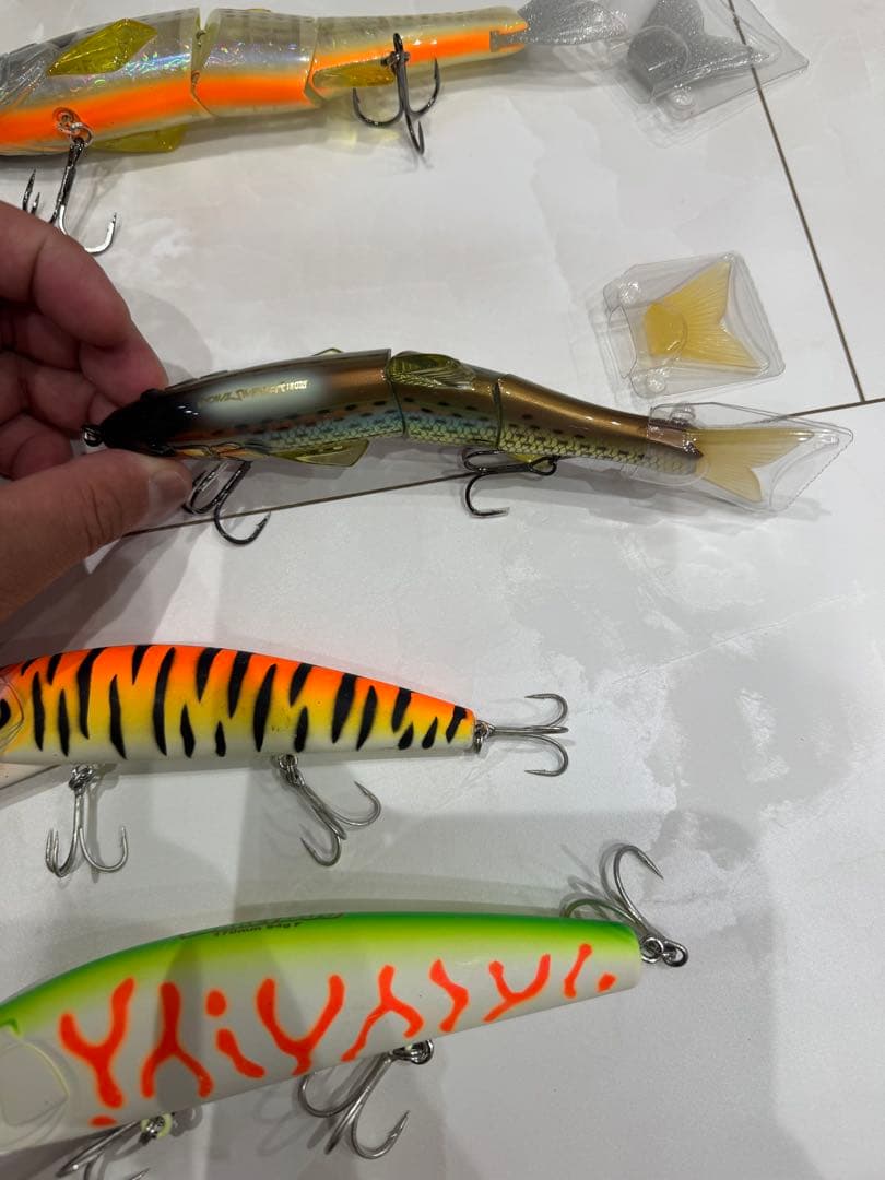 ビックベイト用プラグ コノシロパターンシーバス用プラグ