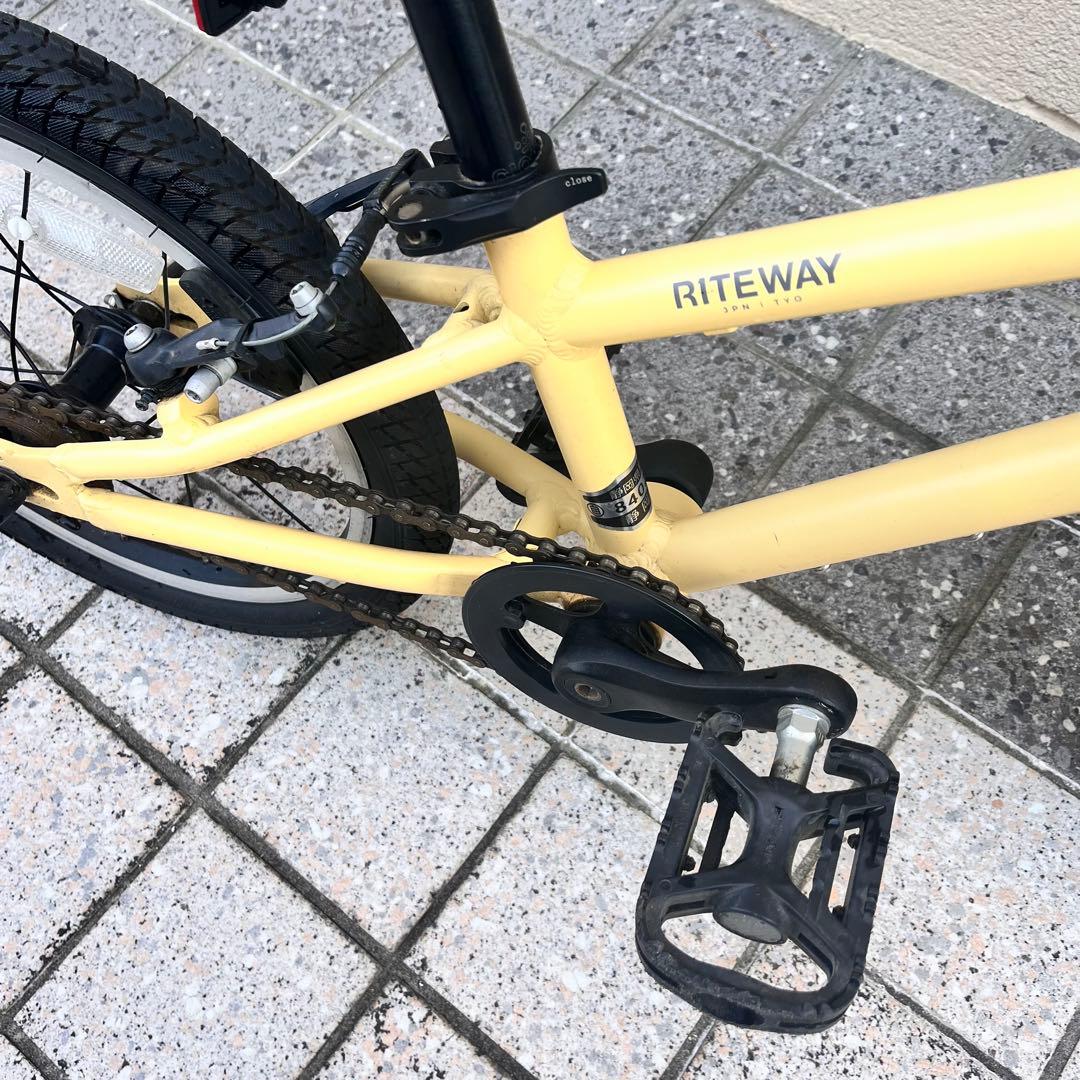 RITEWAY ZIT 16インチ マットベージュ 子供用自転車