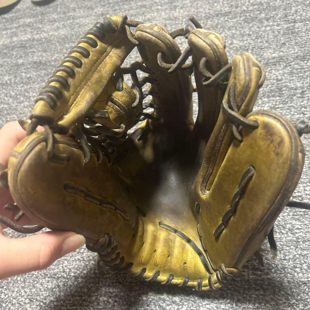 MIZUNO Proゴールドステージ 硬式グローブ 右投げ用