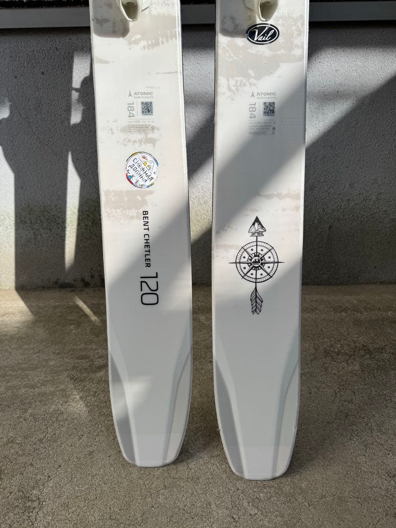 ATOMIC クラシック スキー板 ビンディング付き