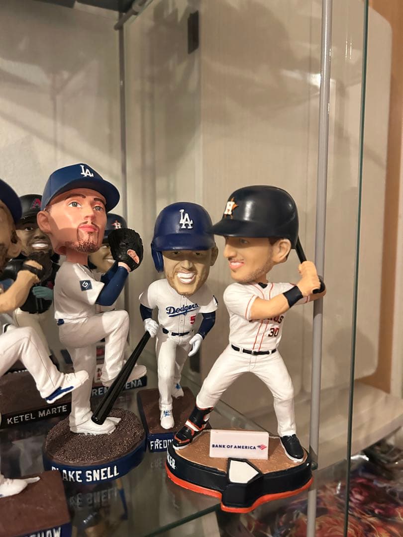 ロサンゼルス・ドジャース ボブルヘッドフィギュア 6体セット