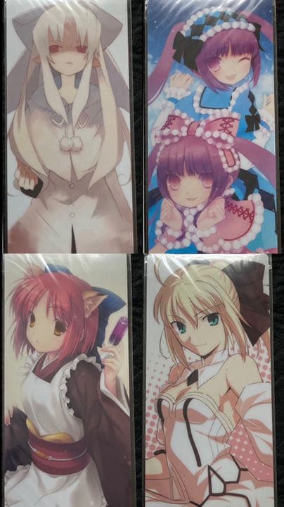 TYPE-MOON コミケ限定　キャラクタークリアポスター（未開封）