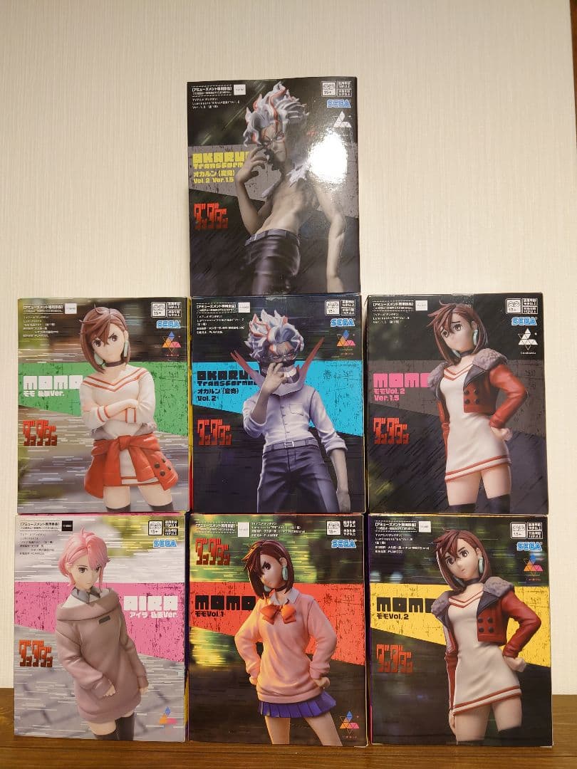 ダンダダン Luminasta モモ オカルン アイラ フィギュア セット