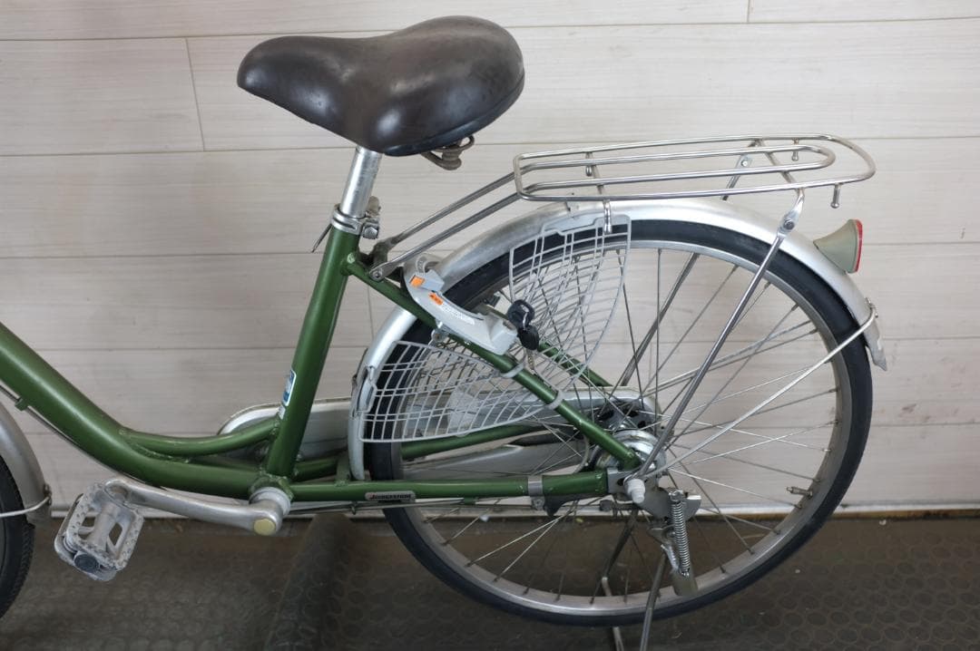 ブリヂストン　軽快車　24インチ　シングル　ライト