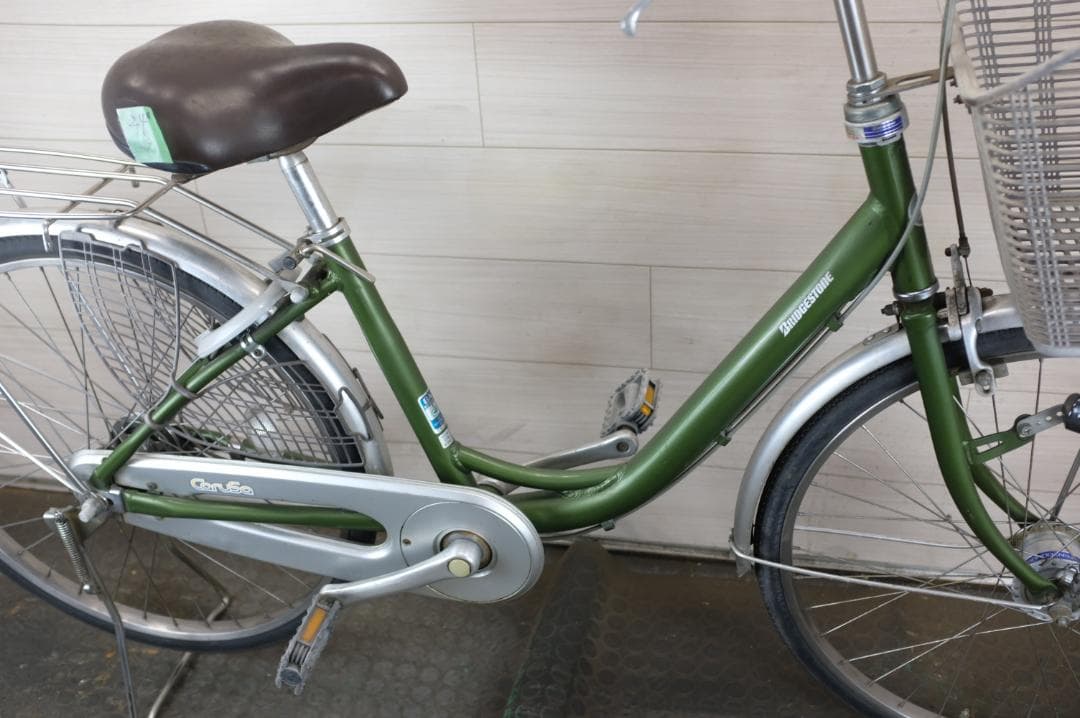 ブリヂストン　軽快車　24インチ　シングル　ライト