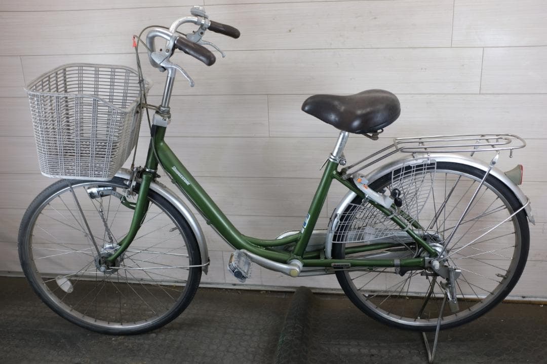 ブリヂストン　軽快車　24インチ　シングル　ライト