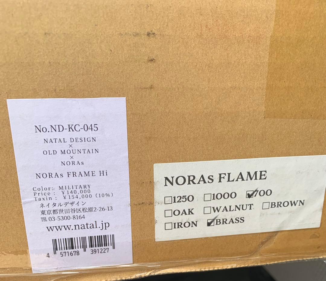 希少 オールドマウンテン×ノラズ×ネイタルデザイン NORAs FRAME Hi