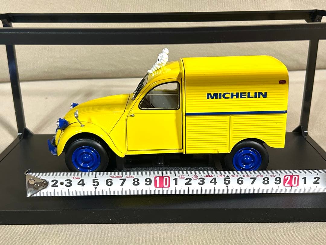 ノレブ1/18 絶版希少シトロエン2CV ミシュランサービスバンミニカー