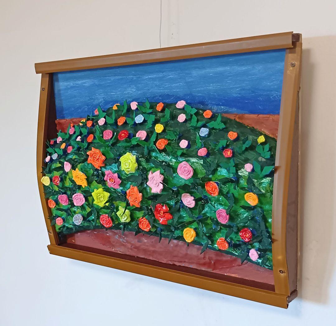 「芍薬の花壇」（未来絵画）