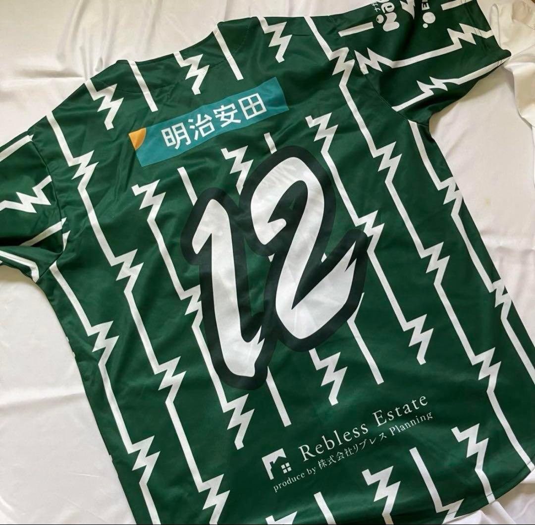 松本山雅　Matsumoto Yamaga F.C. 12番　ベースボールシャツ