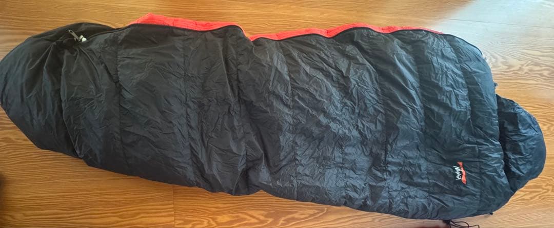 ナンガ 別注オーロラライト450DX BLK(裏RED)