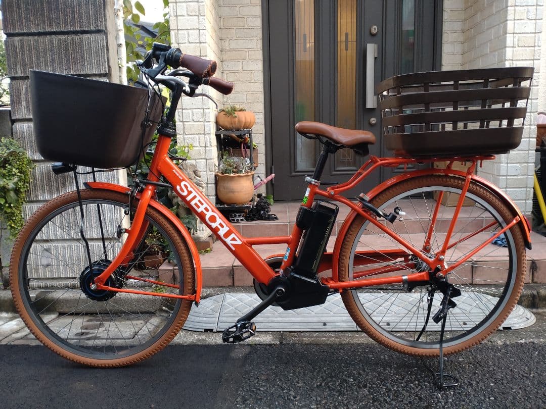 配送可★直接引渡可★カスタム現行型【ステップクルーズe】電動アシスト自転車子供乗