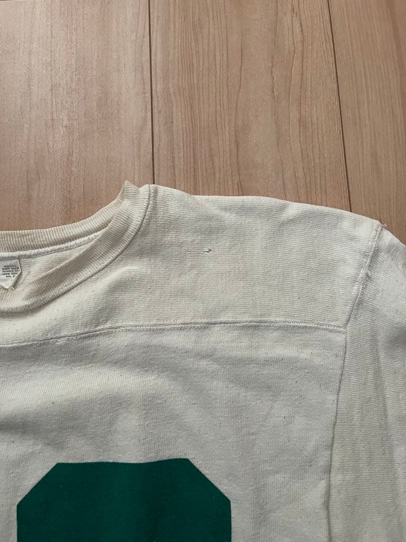 ヴィンテージ　フットボールTシャツ5分袖　L