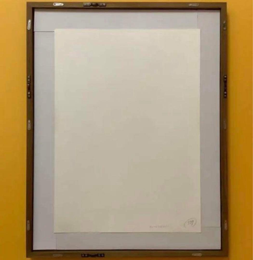 絵画・額縁・版画・山家 久幸・新品未使用・雪どけの流れ・美術品・インテリア・雑貨