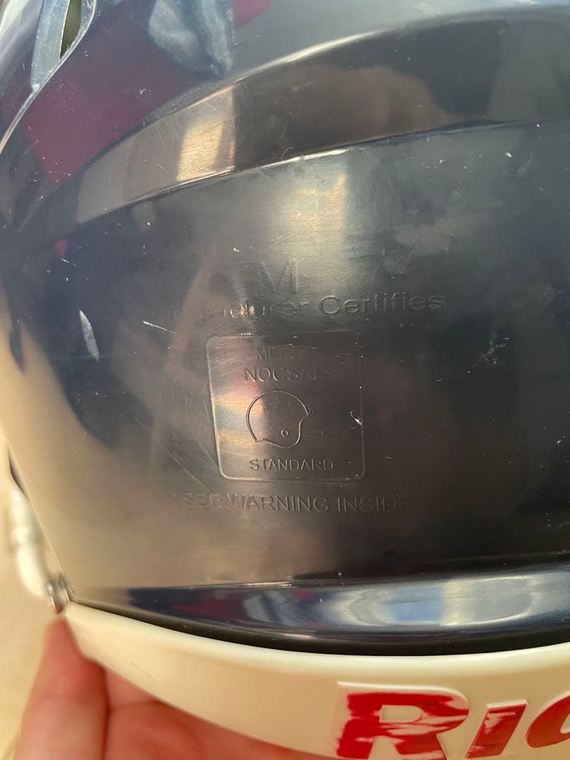 Riddell アメリカンフットボールヘルメット ネイビー