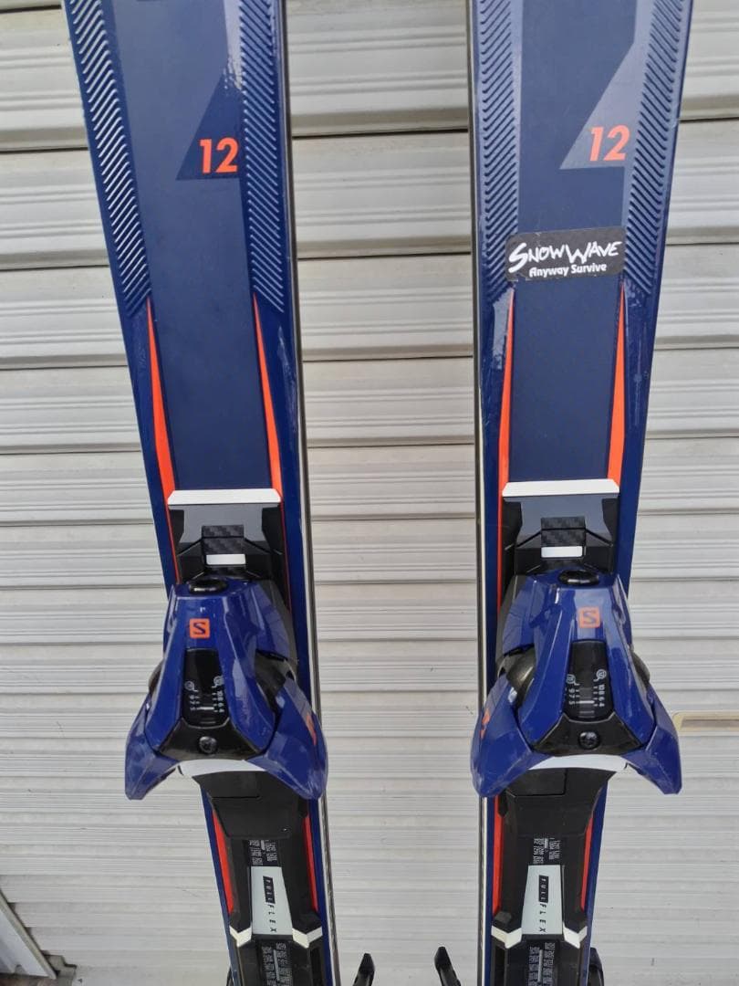 SALOMON S/MAX 12 スキー板/165cm/ビンディング付き！