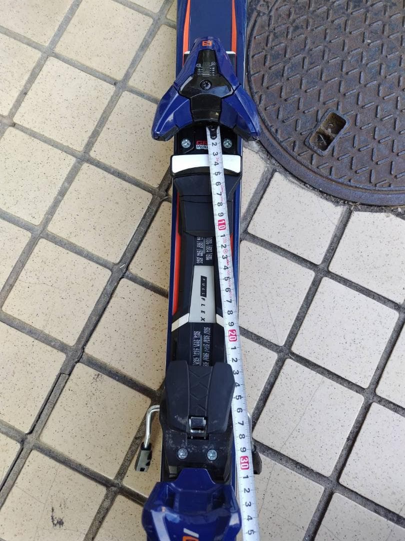 SALOMON S/MAX 12 スキー板/165cm/ビンディング付き！