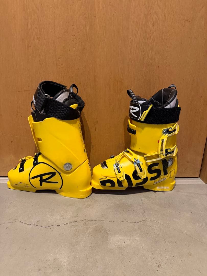 ROSSIGNOL R スキー ブーツ イエロー
