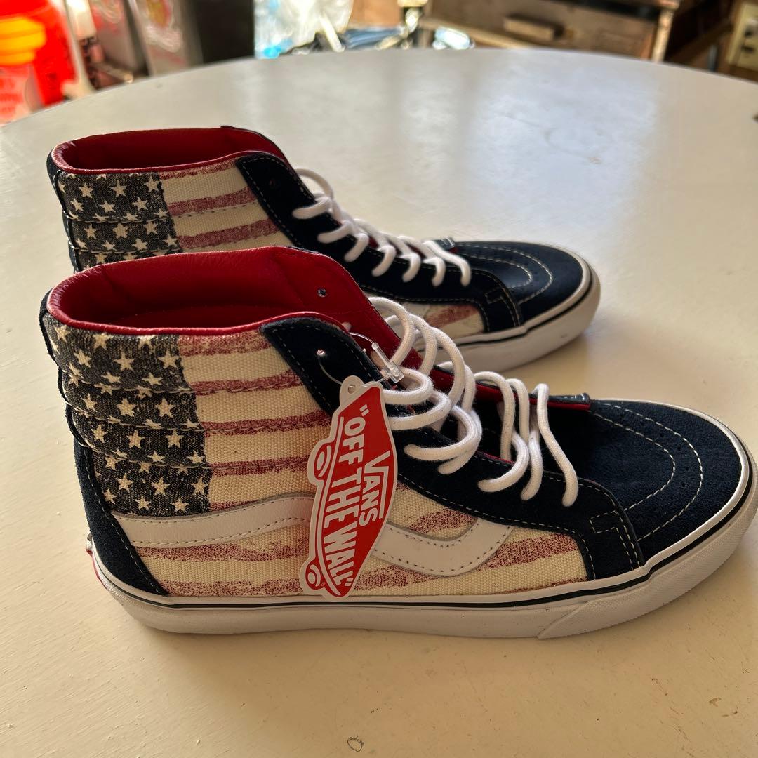 Vans Sk8-Hi reissueアメリカ国旗デザイン