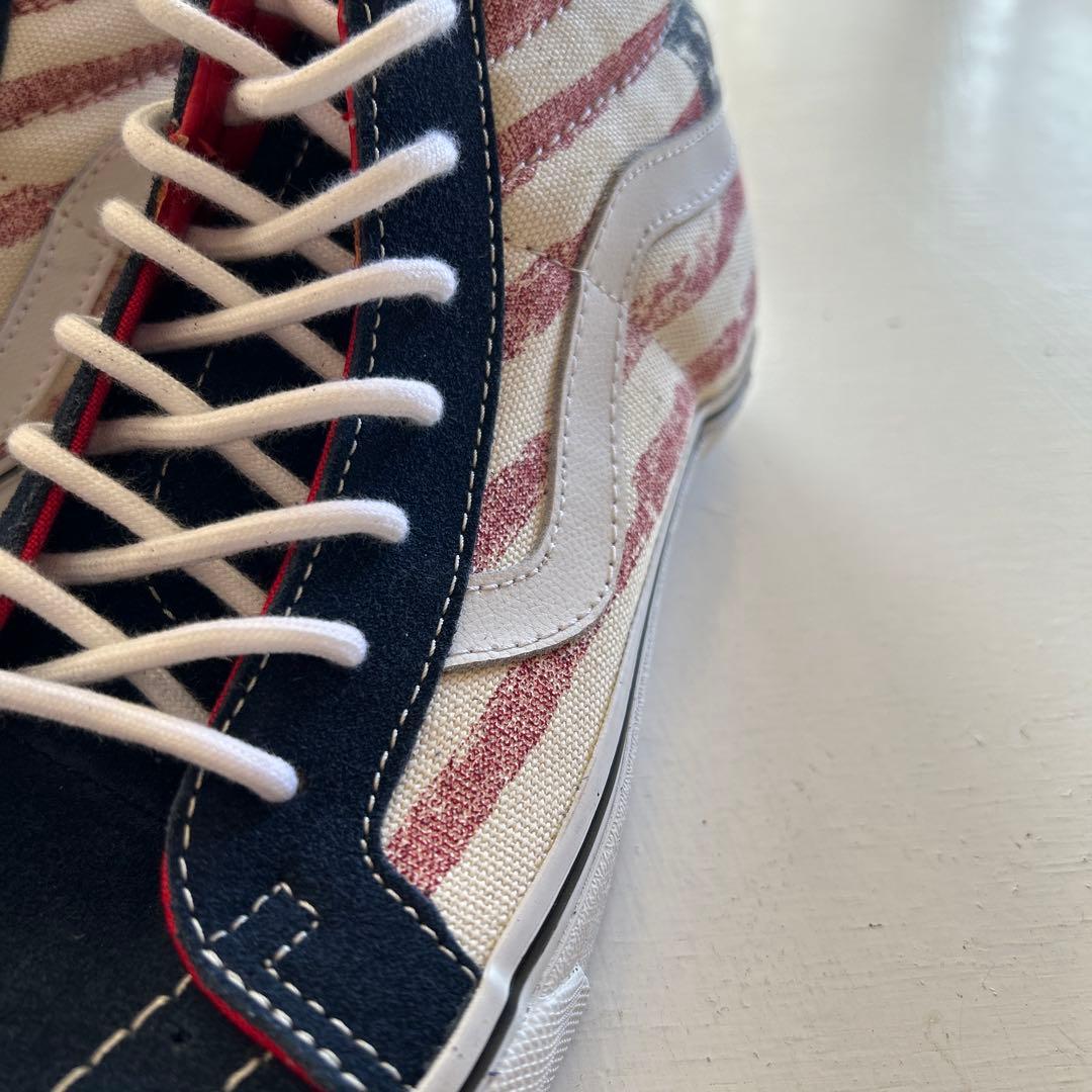 Vans Sk8-Hi reissueアメリカ国旗デザイン