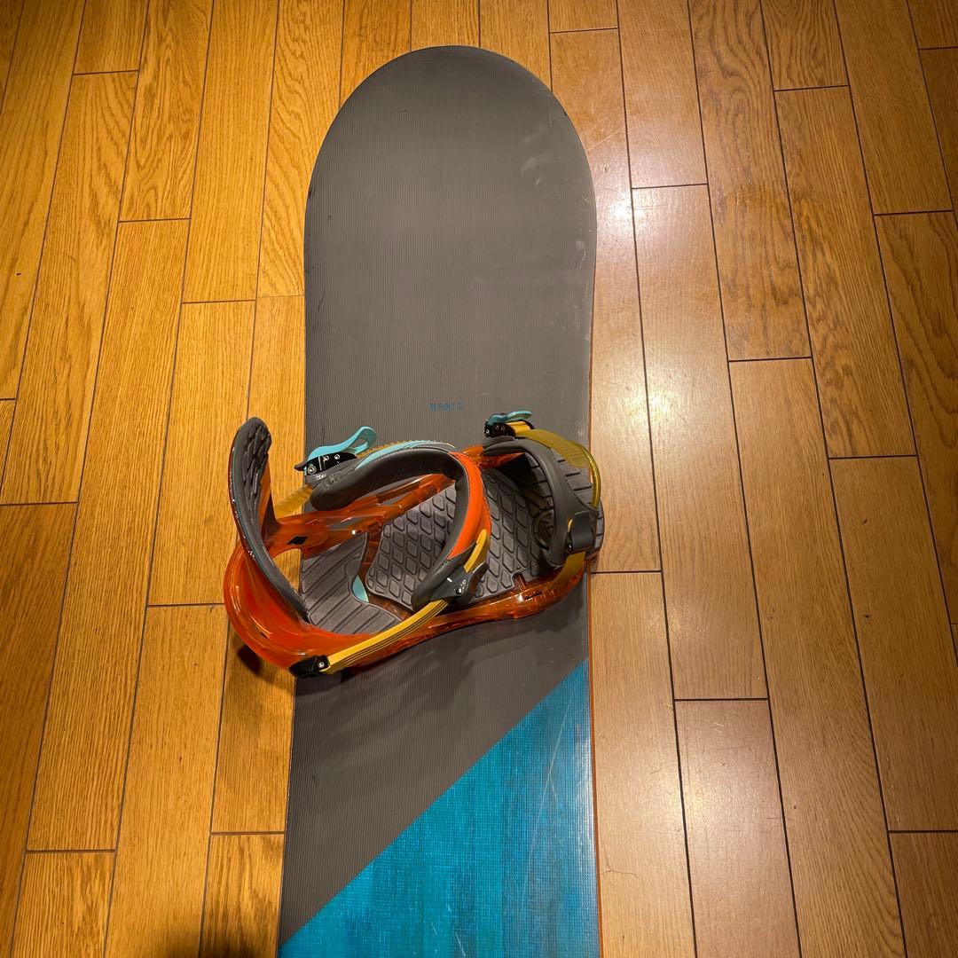 【値下げ】RIDEライドNANIC155 +k2バインセット　初中級向